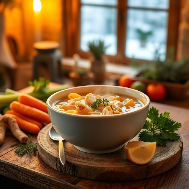 5 Satisfying Chicken Soup Creations for Cozy Winter Nights