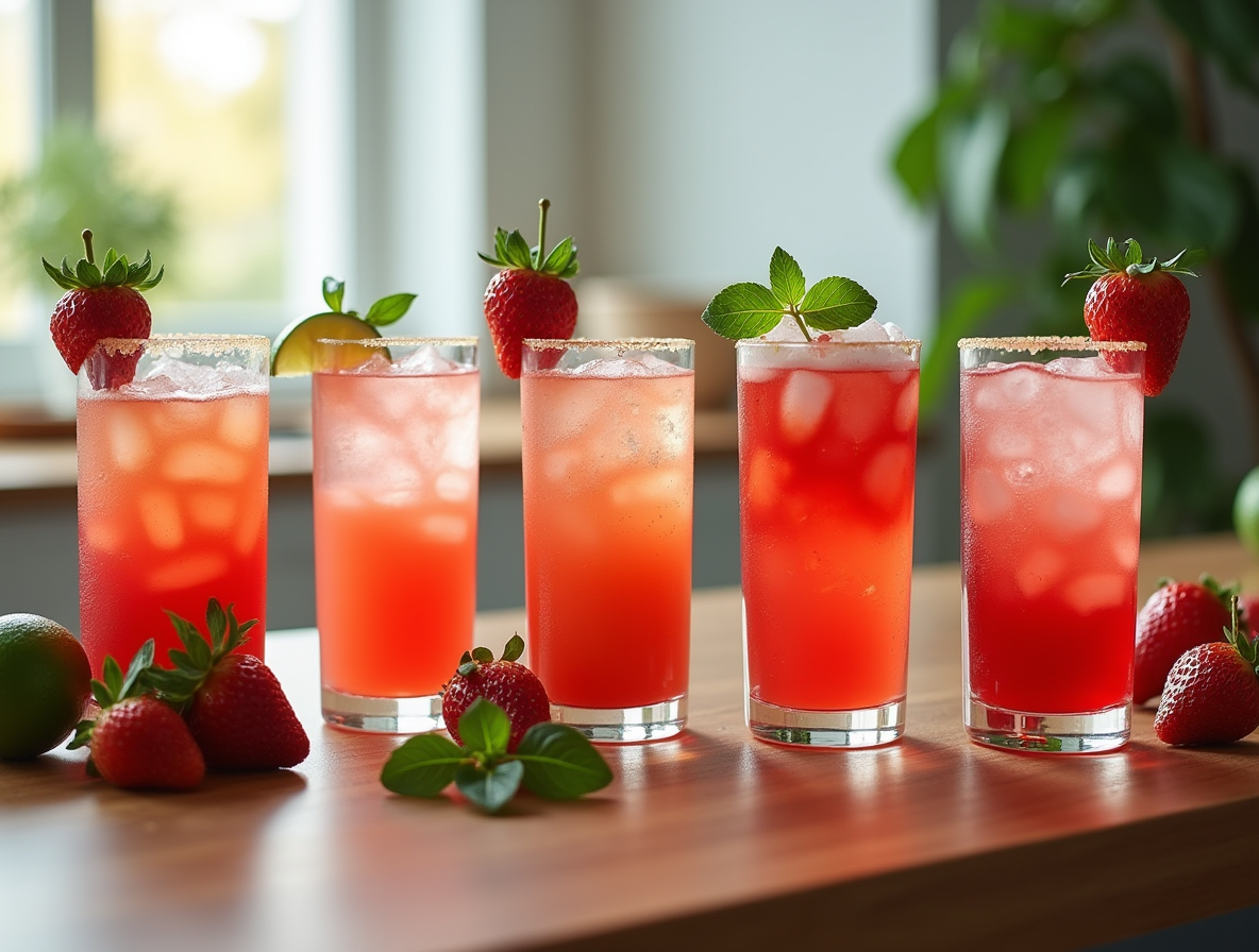 strawberry margaritas recipes