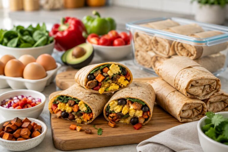 Healthy Breakfast Burritos You Can Freeze for Busy Mornings